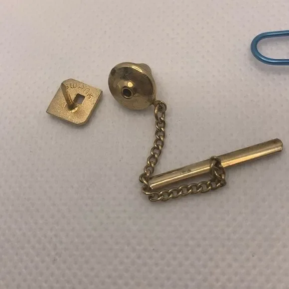 Swank Vintage Tie Tack - Picture 2 of 2